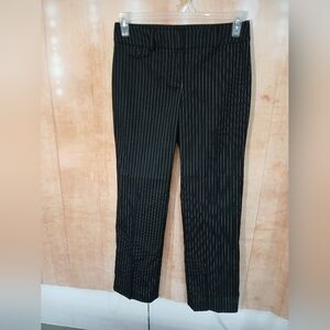 Jones New York Black Dress Pants Straight-Leg Tailored